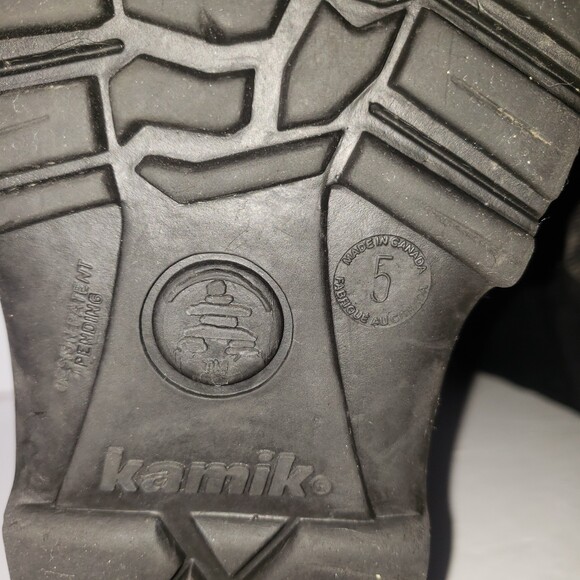 KAMIK Black Winter Snow Boots Size 5 main image 8
